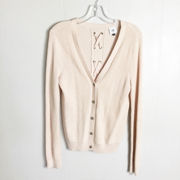 CAbi Sweaters - Cabi Light Pink Cardigan Sweater Size M